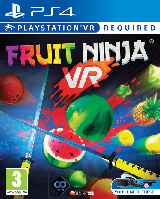 Fruit Ninja (PSVR/PS4) (Renewed)