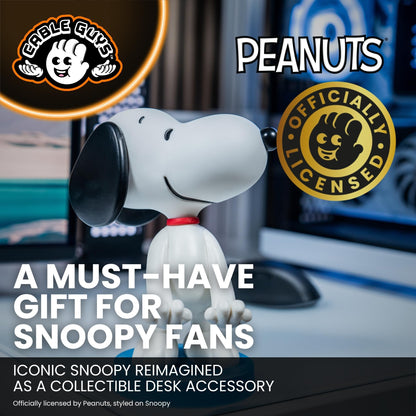 Cableguys Snoopy Controller Holder & Phone Stand - Black Gaming Accessories for Xbox & PlayStation