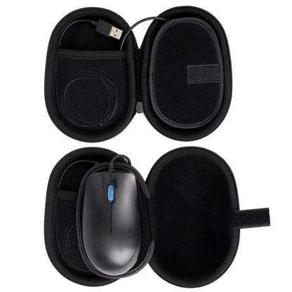 co2CREA Hard Case for Logitech G502 X Plus & G502 Hero - Black Gaming Mouse Protection