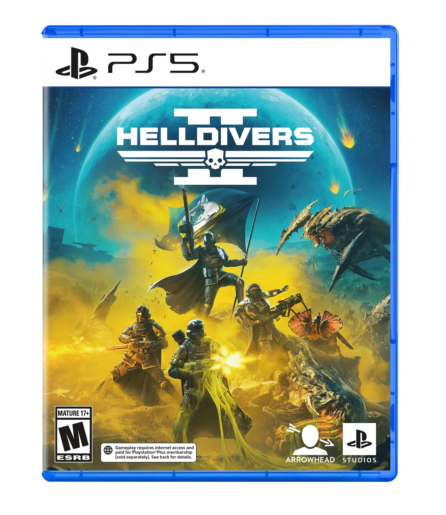 PlayStation Helldivers 2 for PS5 - Action Shooter Game, Model 1000038060