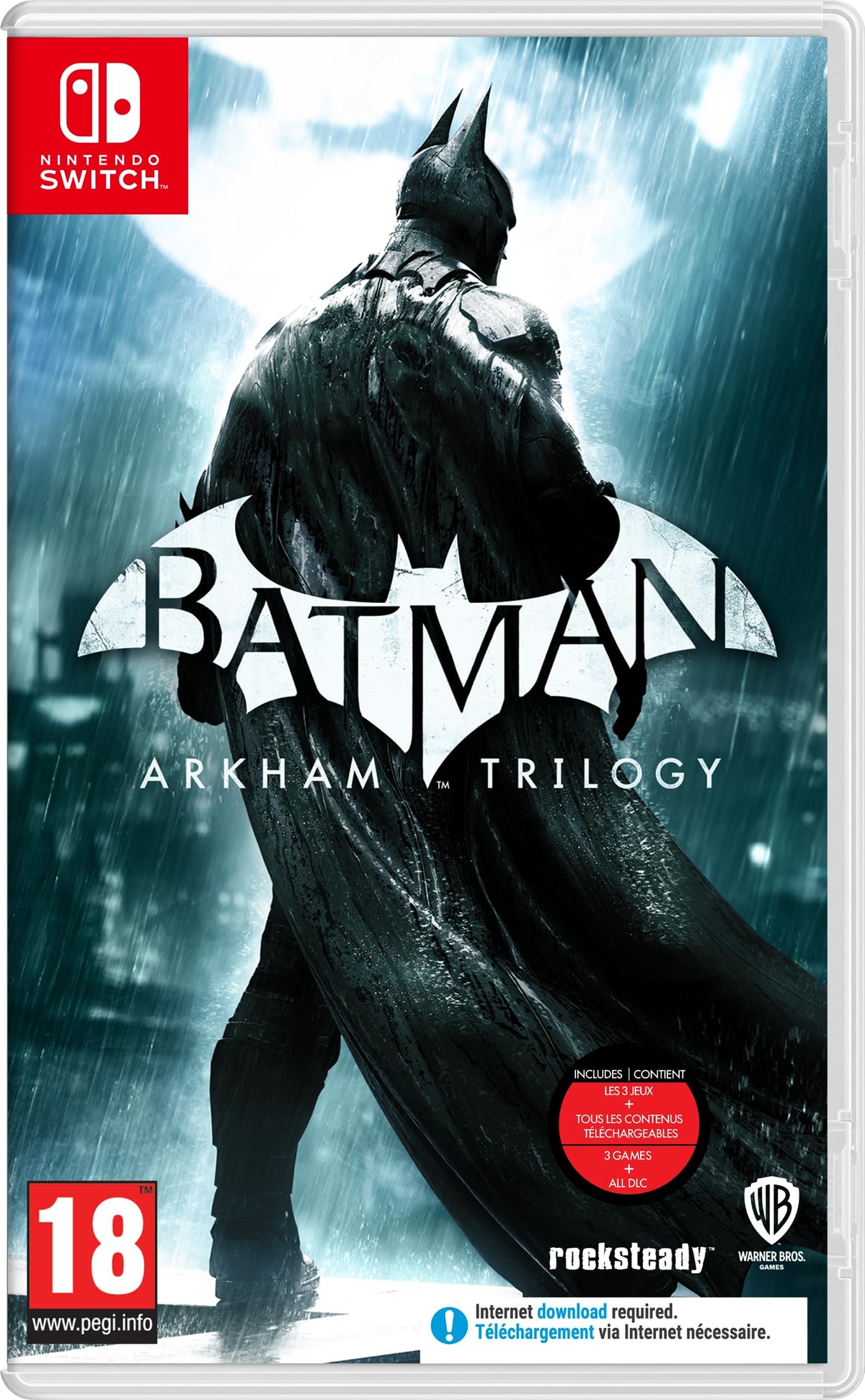 Batman: Arkham Trilogy - For Nintendo Switch (Non-US Version)