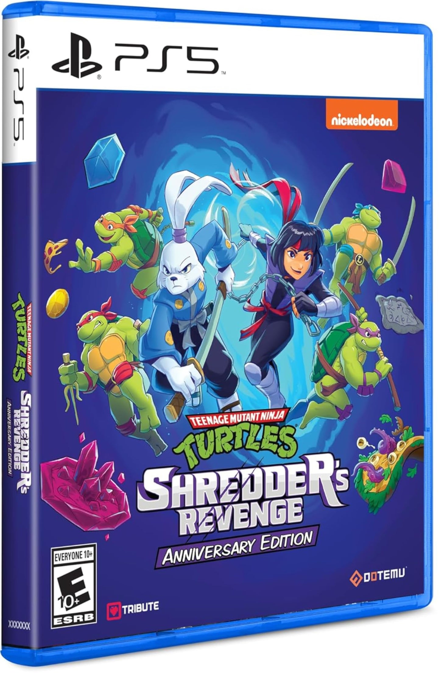 Teenage Mutant Ninja Turtles: Shredders Revenge Anniversary Edition (includes Dimension Shellshock DLC) - PlayStation 5