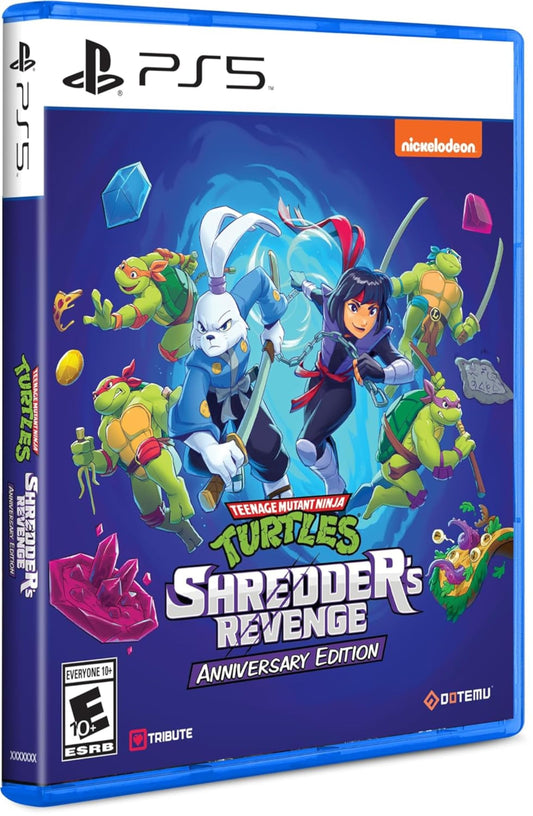 Teenage Mutant Ninja Turtles: Shredders Revenge Anniversary Edition (includes Dimension Shellshock DLC) - PlayStation 5