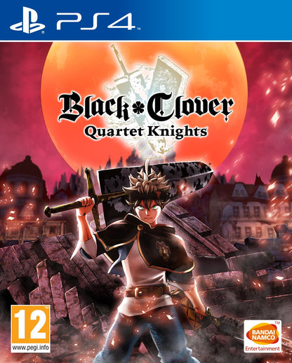 Bandai Namco Black Clover Quartet Knights PS4 Game - Action RPG, Model 112896