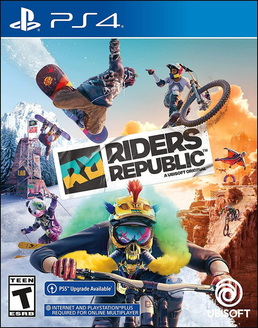 Ubisoft Riders Republic PS4 Standard Edition with Free PS5 Upgrade - UBP30512292