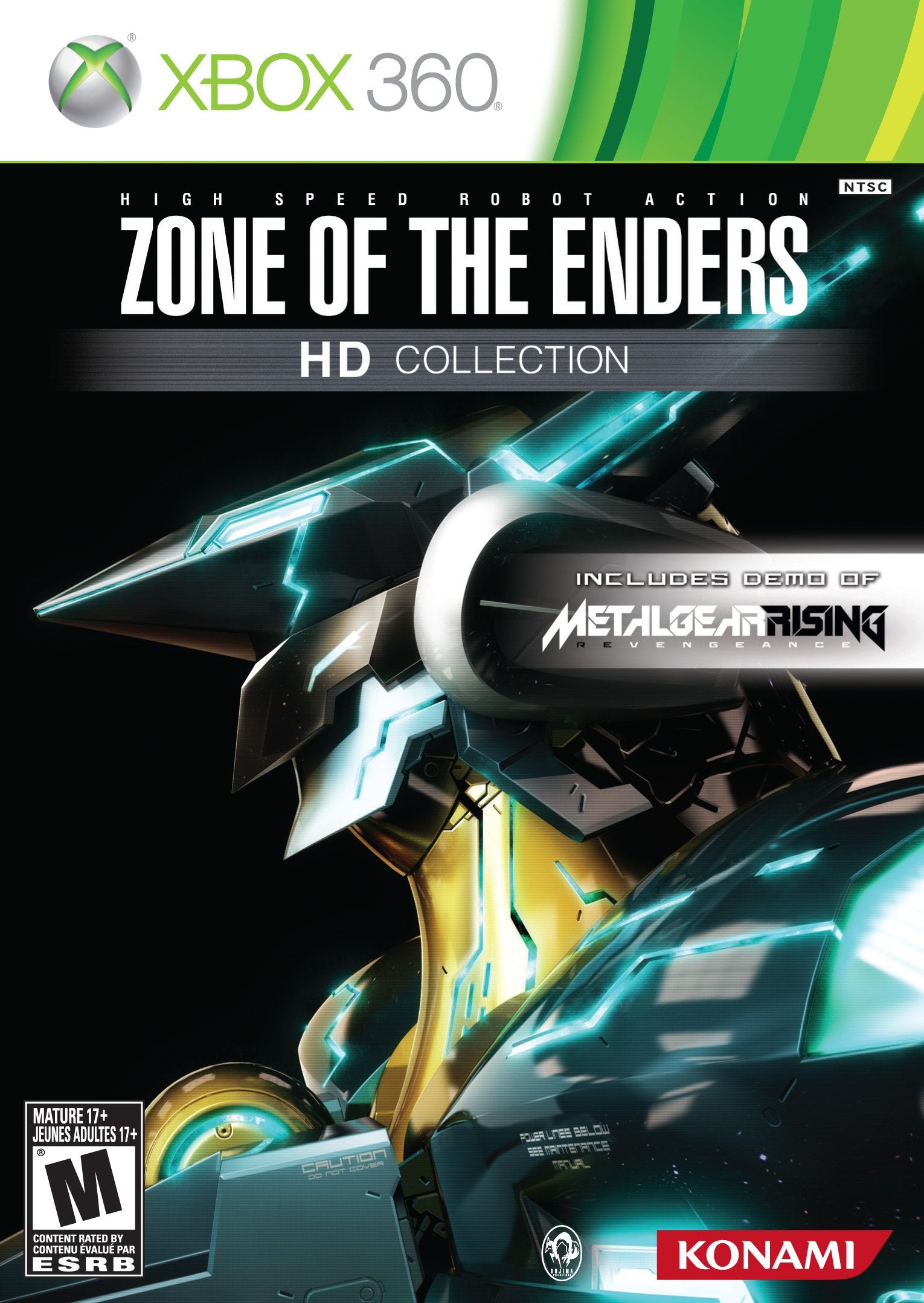 Konami Zone of the Enders HD Collection - Model 30152 - Classic Action Game Bundle