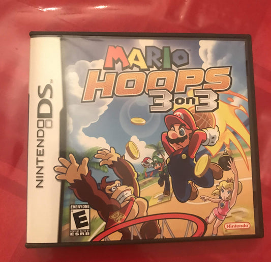 Nintendo Mario Hoops 3 On 3 Game - Model NTRPAB3E - Fun Basketball Action for Nintendo