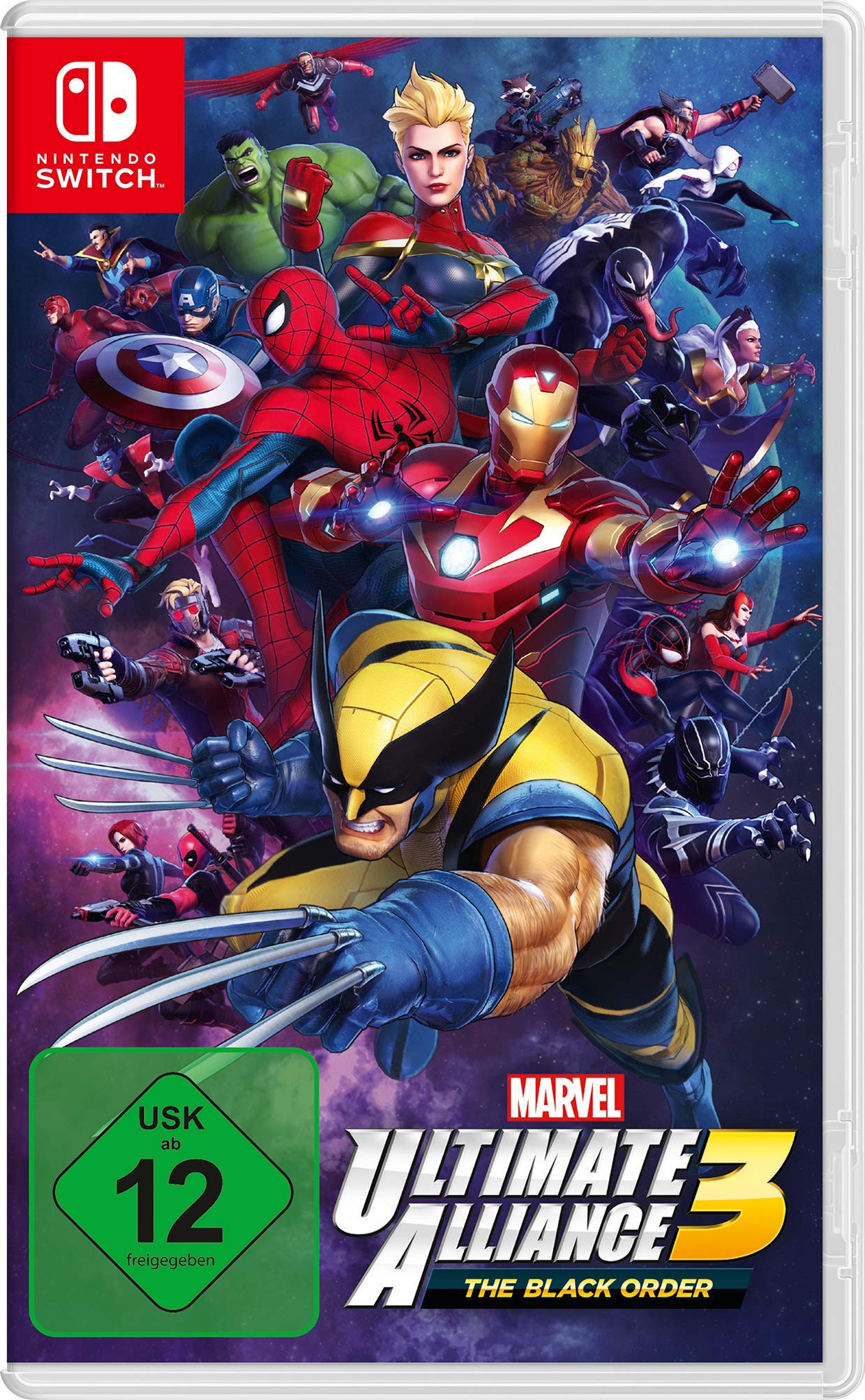 Nintendo MARVEL ULTIMATE ALLIANCE 3: The Black Order - Nintendo Switch Game, Model 2525240