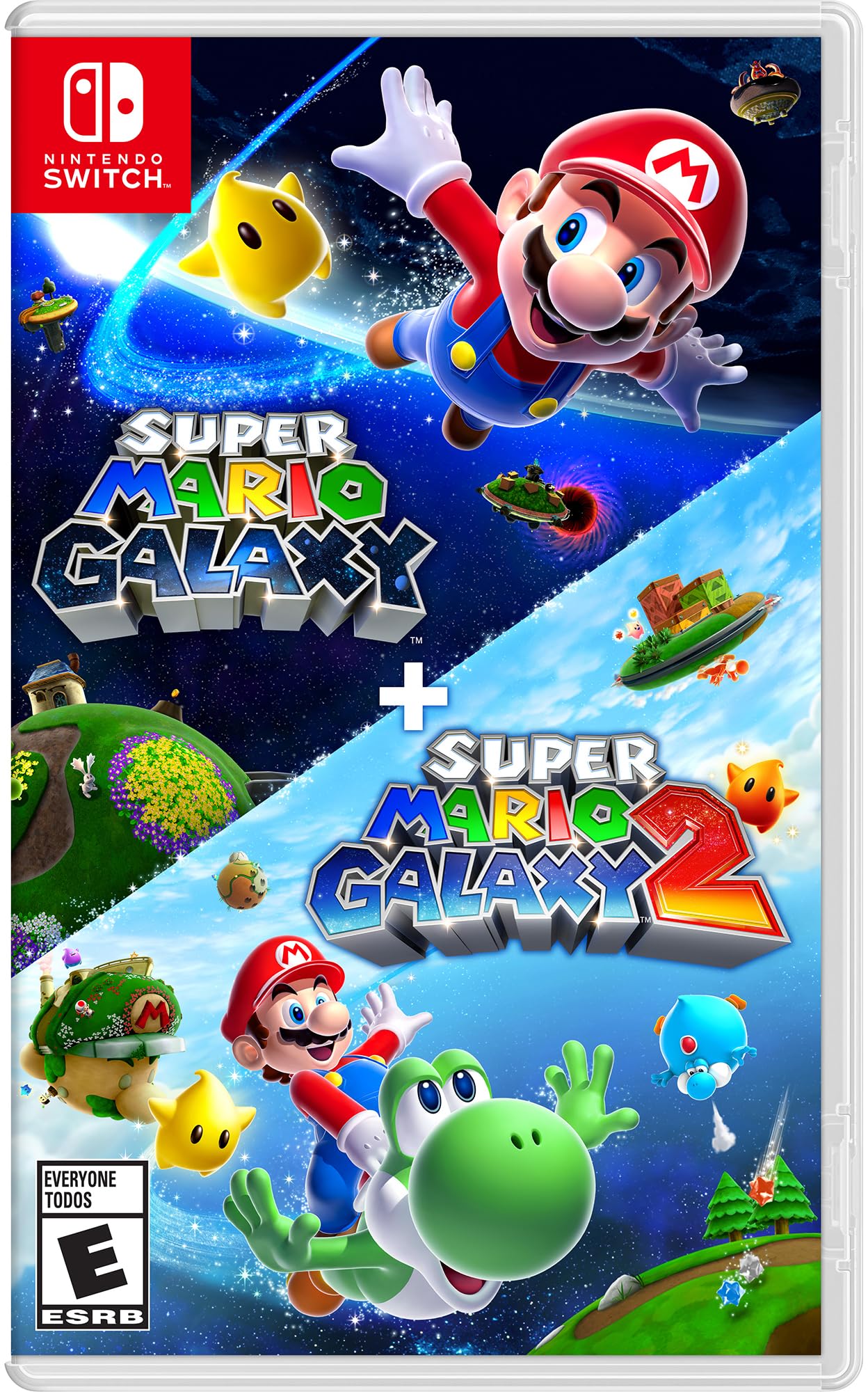 Nintendo Super Mario Galaxy™ + Super Mario Galaxy™ 2 Game Bundle - Red, Model HACPBPDPA