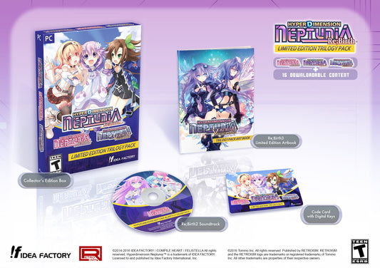 Hyperdimension Neptunia Re;Birth special edition Trilogy Pack