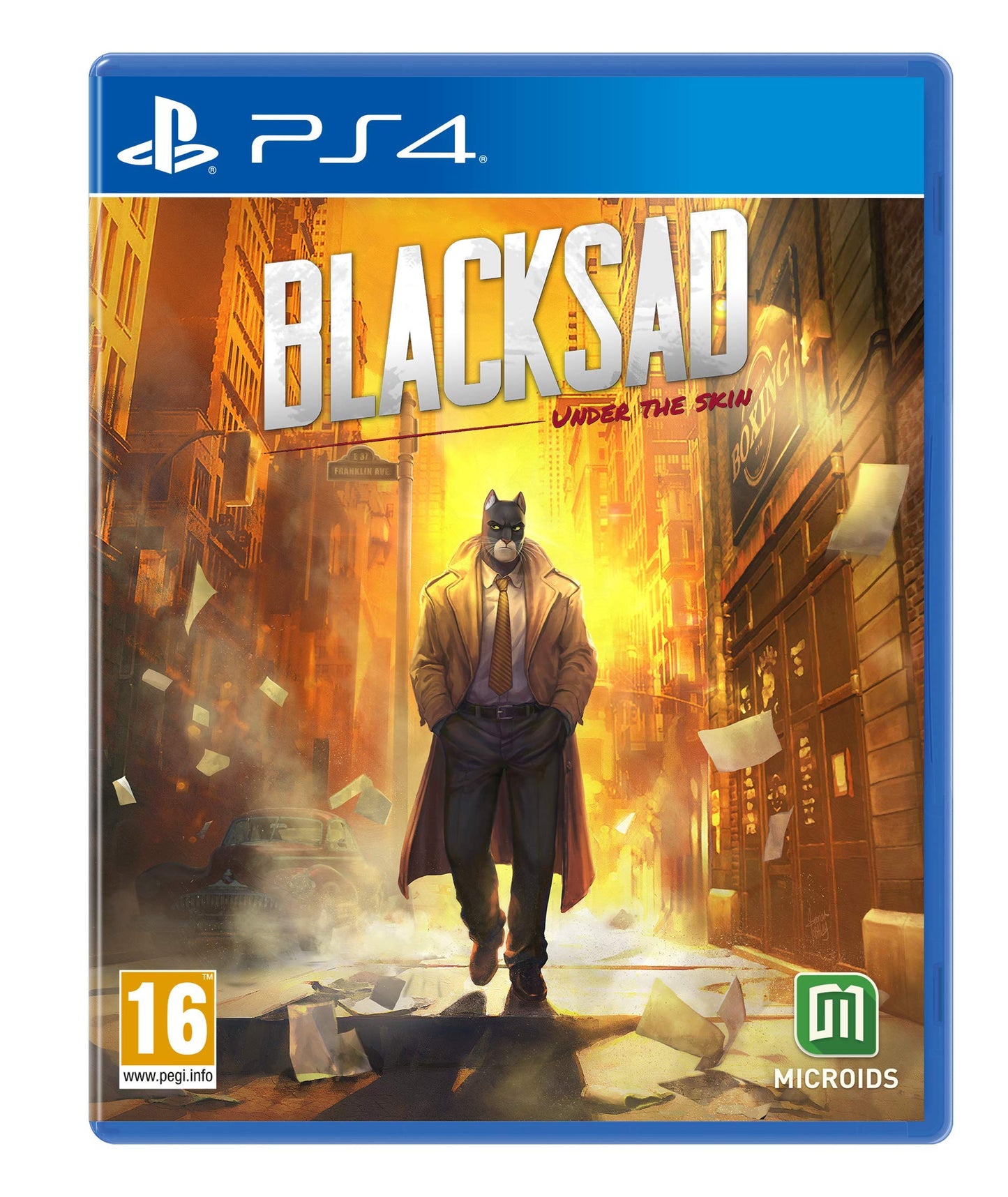 Maximum Games Blacksad: Under the Skin - PS4 Game, Model BLK-PS4