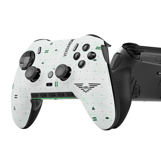 SCUF ENVISION PRO V1 (2023) COD Warzone (Light) Wireless PC Only Gaming Controller - Five Remappable G-Keys  Remappable Back Paddles  Instant Triggers  iCUE Compatible