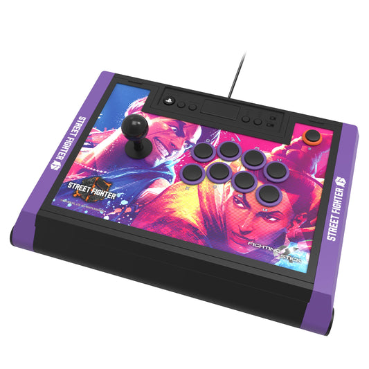 HORI PlayStation 5 Fighting Stick Alpha (Street Fighter 6 Edition) - Tournament Grade Fightstick for PS5  PS4  PC - Officially Licensed by Sony