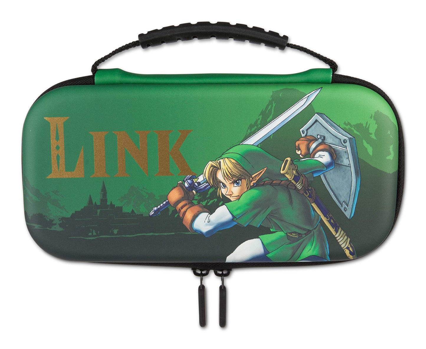 PowerA Protection Kit for Nintendo Switch Lite - Link Hyrule, Model 1514870-01, Microfiber Material
