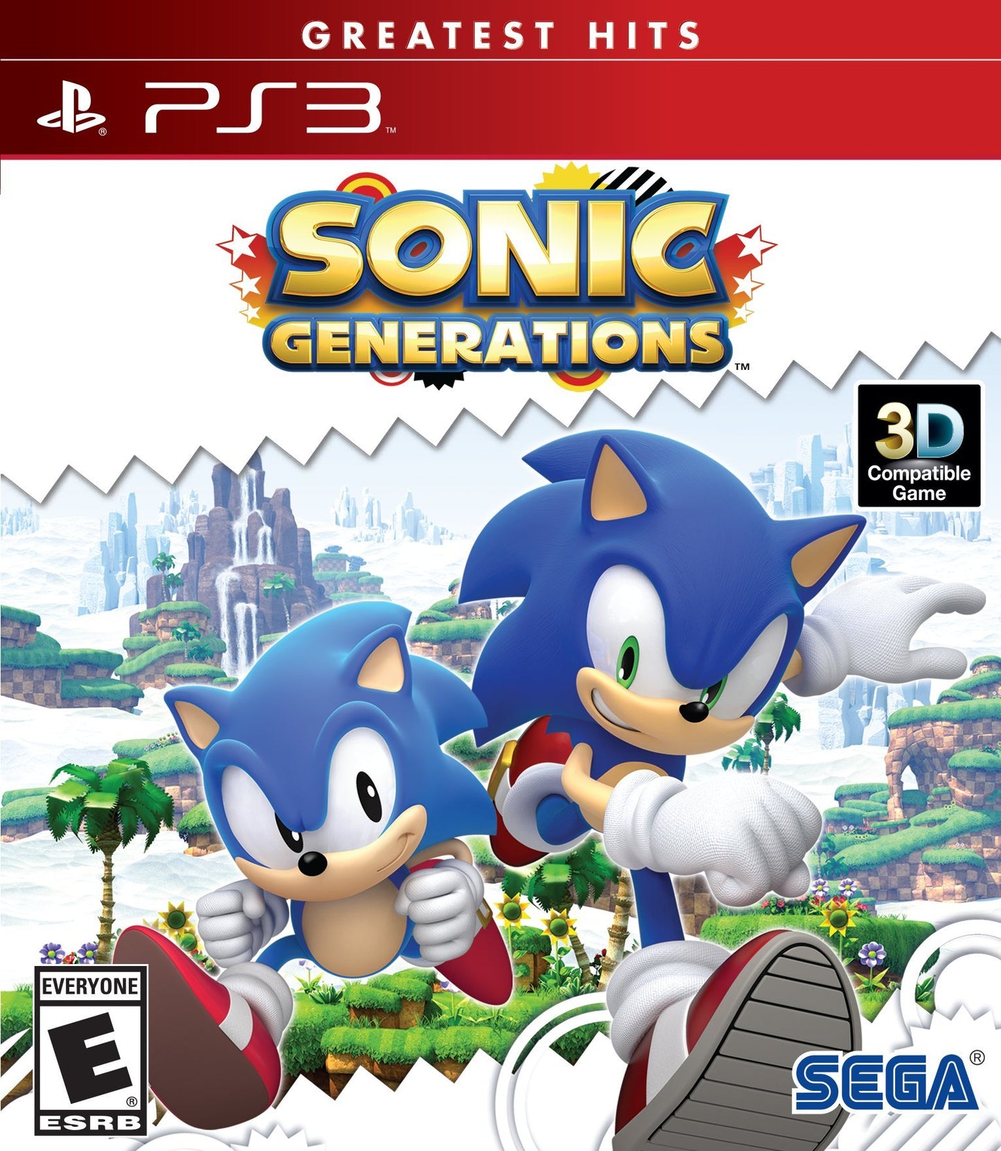SEGA Sonic Generations (Greatest Hits) - PlayStation 3 Game, One Size, One Color, Model 69055