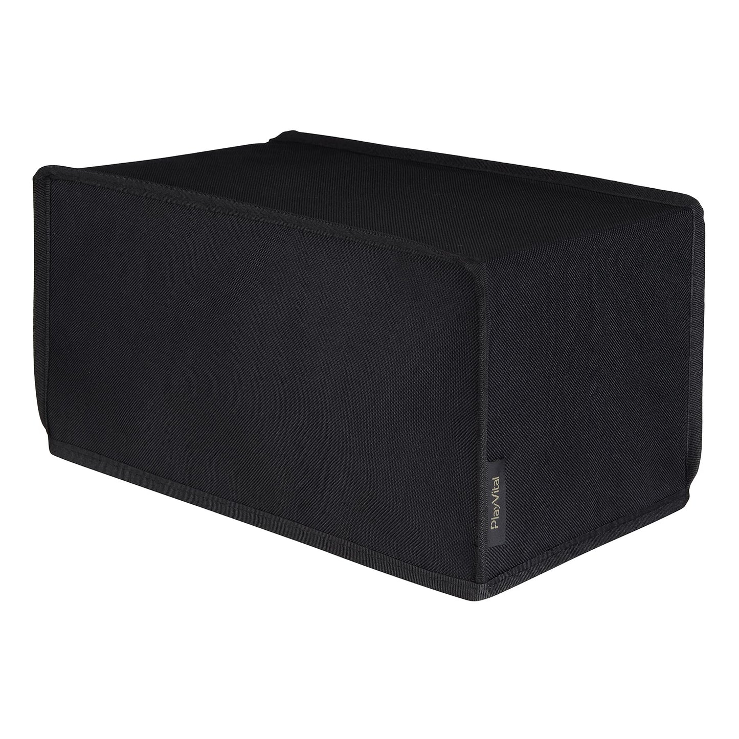 PlayVital Black Nylon Horizontal Dust Cover for Xbox Series X Console  Soft Neat Lining Dust Guard  Anti Scratch Waterproof Cover Sleeve for Xbox Series X Console