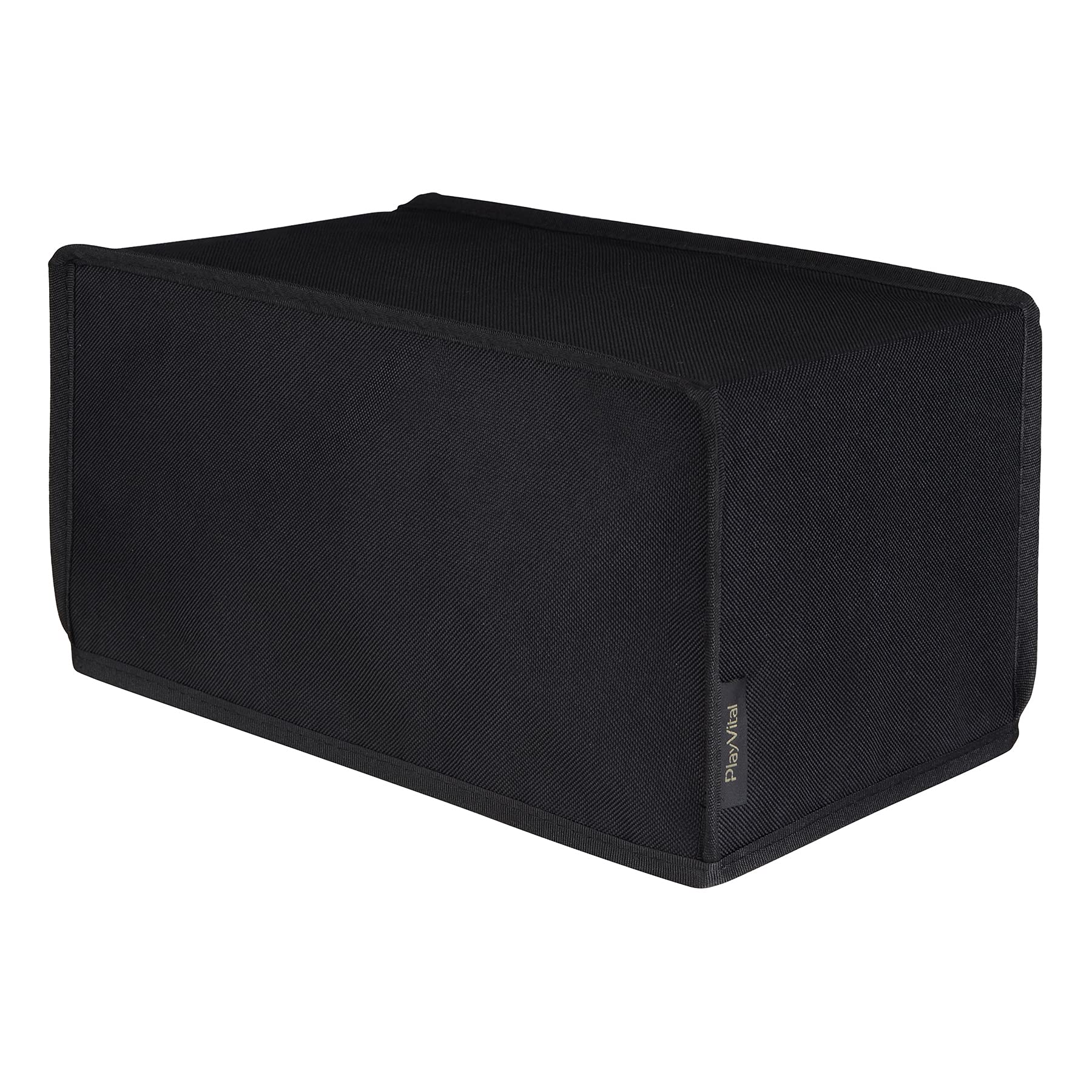 PlayVital Black Nylon Horizontal Dust Cover for Xbox Series X Console  Soft Neat Lining Dust Guard  Anti Scratch Waterproof Cover Sleeve for Xbox Series X Console