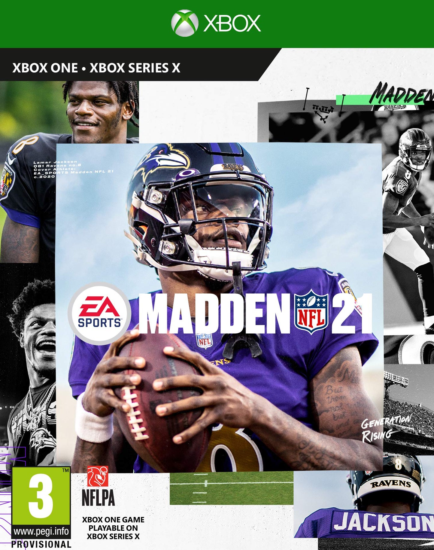 Electronic Arts Madden NFL 21 - Xbox One (Xbox Series X) - Model 1096300