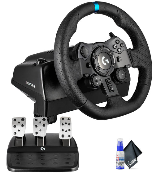 Logitech G923 Racing Wheel and Pedals Trueforce Sim Driving Wheel For PC, PS4, PS5 with Accessories