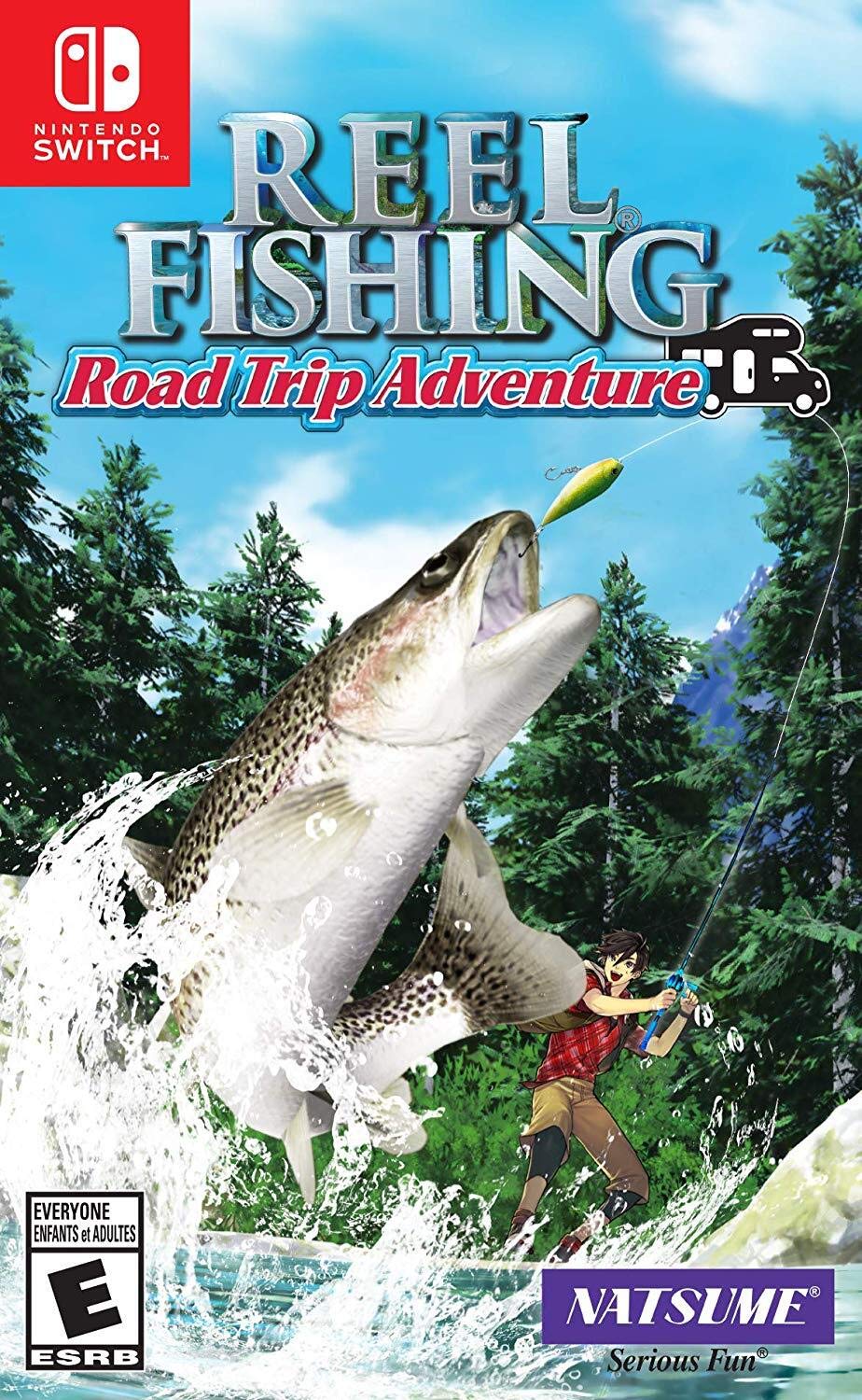 Natsume Reel Fishing: Road Trip Adventure for Nintendo Switch - Model 719593180043