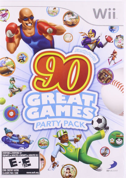 D3PUBLISHER Family Party 90 Great Games - Fun for All Ages, Model 34017