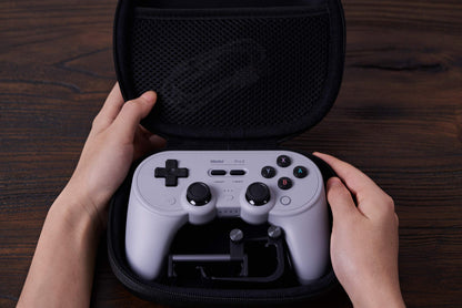 8Bitdo Classic Controller Travel Case - Nylon, Black, Compatible with Pro 2, Sn30 Pro+, PS5, PS4, Xbox One, Model 6922621501763