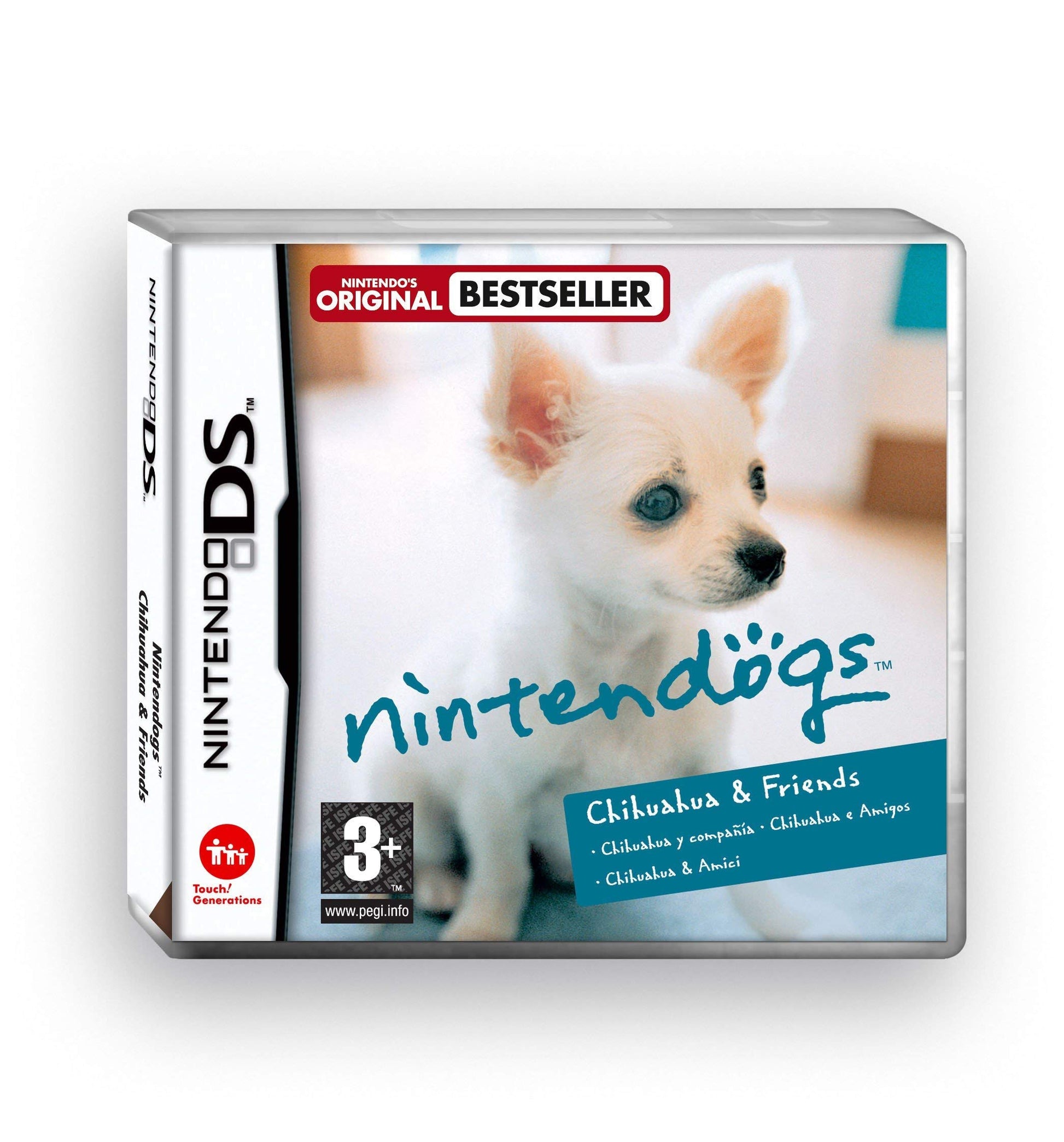 Nintendo Nintendogs Chihuahua & Friends (Renewed) - Engaging Pet Simulation Game for Nintendo DS