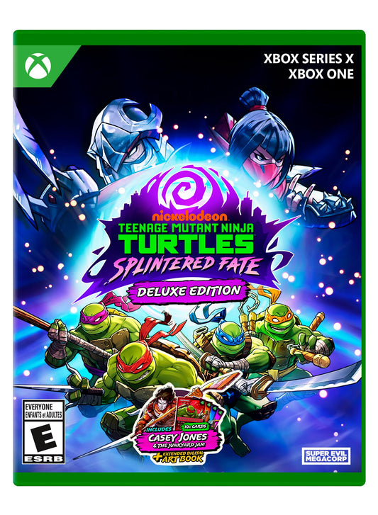 Nighthawk Interactive Teenage Mutant Ninja Turtles: Splintered Fate Deluxe Edition for Xbox Series X - Ultimate Co-Op Adventure Game