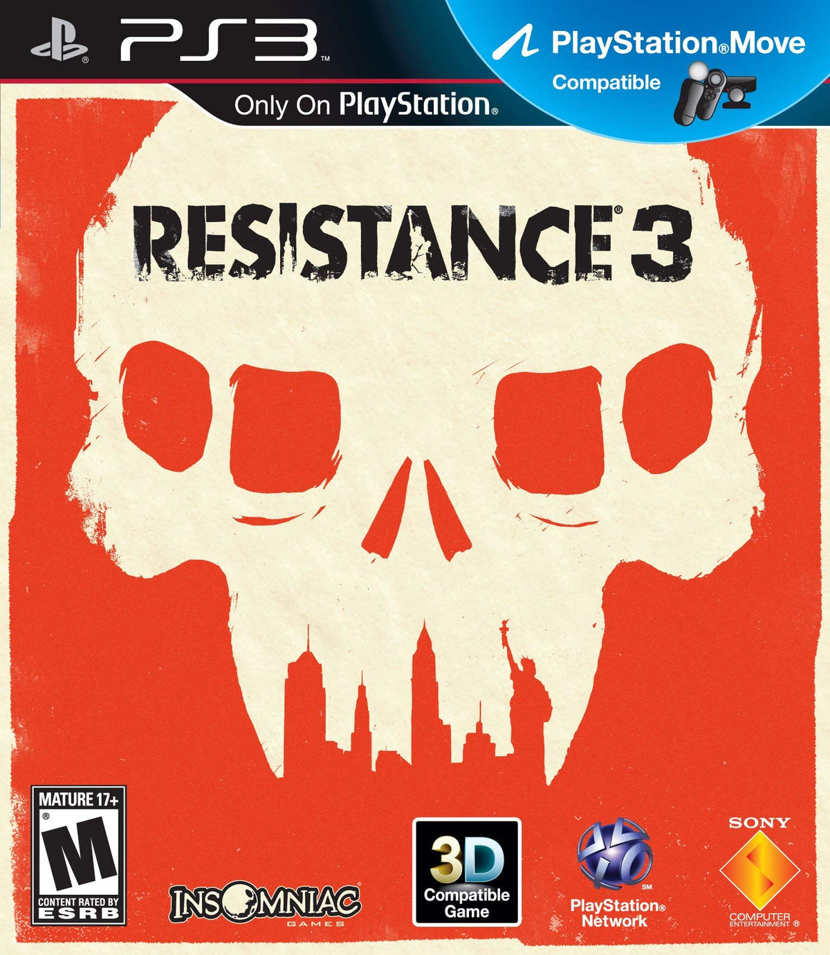 Resistance 3 - Playstation 3 (refurbished)