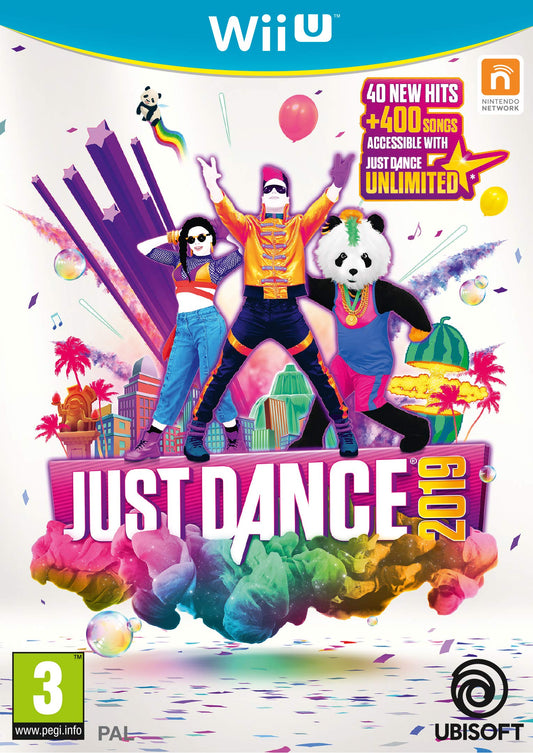 Ubisoft Just Dance 2019 for Nintendo Wii U - Model 222871 - Fun Dance Game