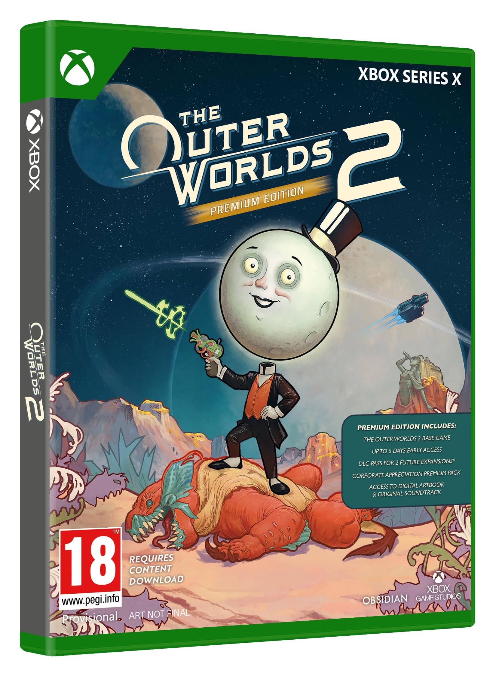 The Outer Worlds 2 - Premium Edition - Xbox Series X [Disc + Code in Box]
