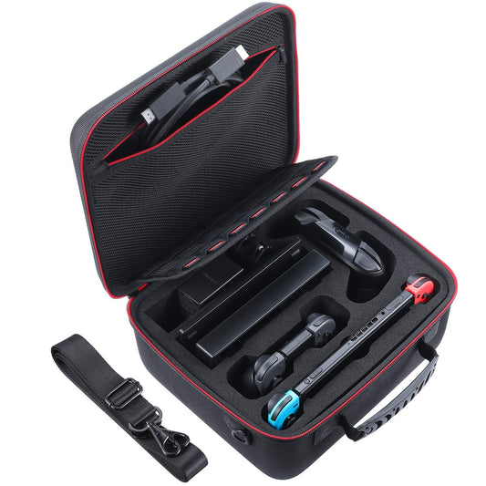Zadii Hard Carrying Case Compatible with Nintendo Switch and Switch OLED Model 2021  Travel Case fit Switch Pro Controller