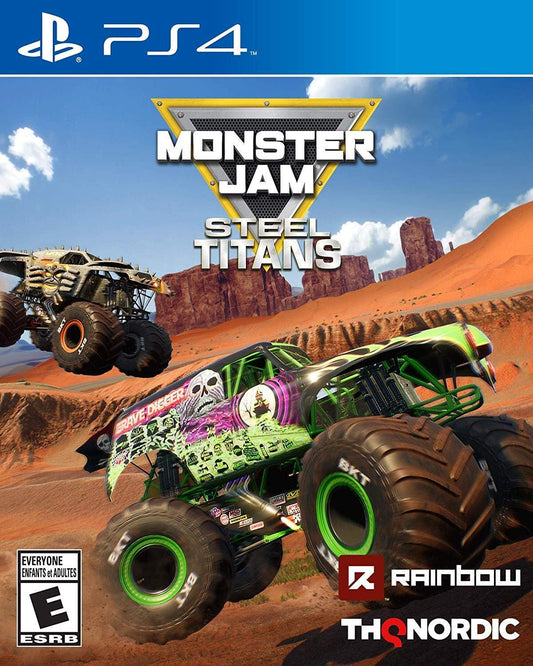 THQ Nordic Monster Jam Steel Titans Game for PlayStation 4 - Multi-Colored, Model 22004