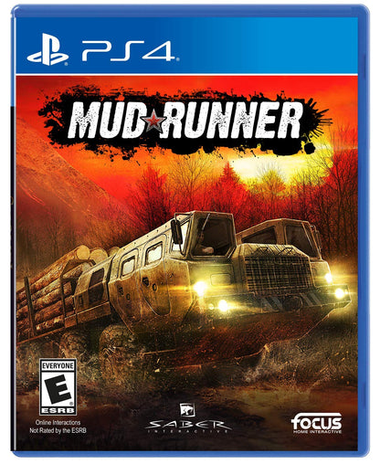 Maximum Games MudRunner - PlayStation 4 Game, Model 790392, Off-Road Simulation Adventure