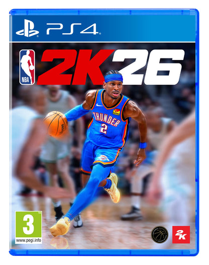 2K NBA 2K26 Standard Edition for PlayStation 4 - Sports Simulation Game, Model G39176