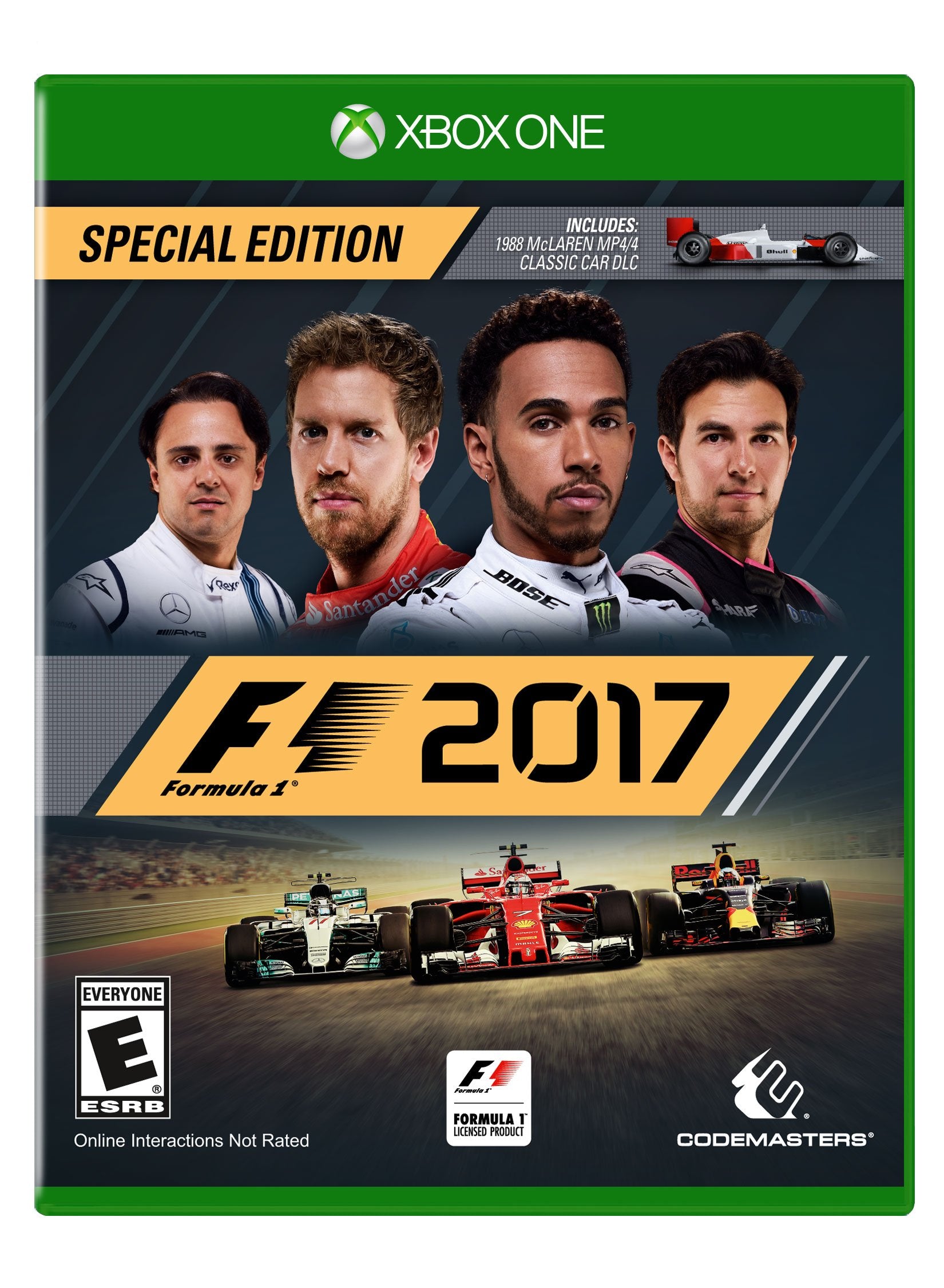 Deep Silver F1 2017 - Xbox One Racing Game, Model D1435, Exciting Formula 1 Experience