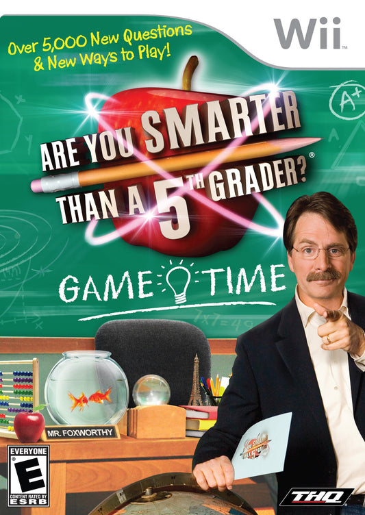 THQ Are You Smarter Than a 5th Grader: Game Time for Nintendo Wii - Model 785138302263