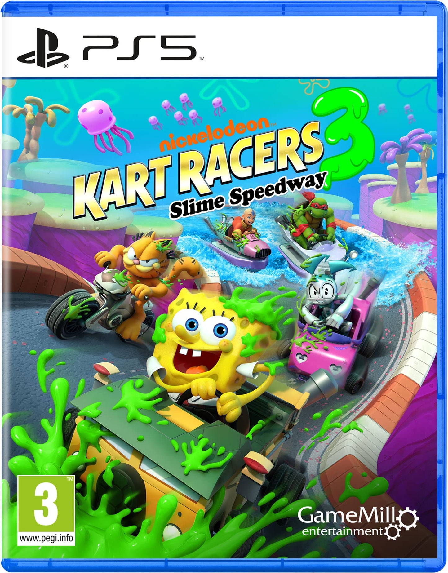 Game Mill Nickelodeon Kart Racers 3: Slime Speedway - PS5 - Model 1203906