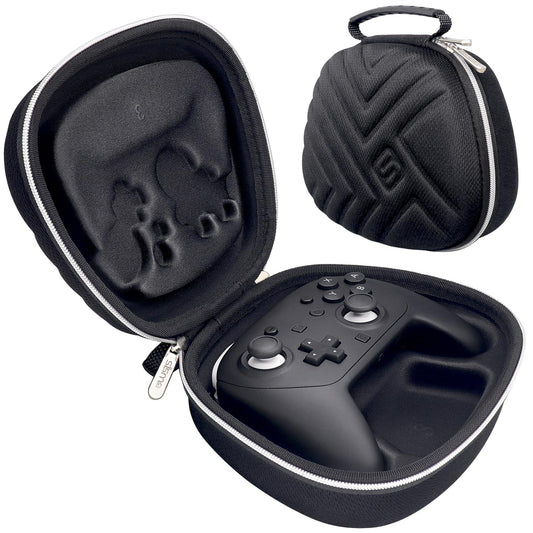 sisma Protective Case Compatible with Nintendo Switch 2 Pro Controller  Hard Shell Original Switch Controller Protection Travel Storage Case Portable Carrying Bag  Black