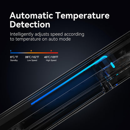 KIWIHOME PS5 Pro Cooling Fan - 4 Fans, Adjustable Speed, USB3.0, Black, Model PX10U