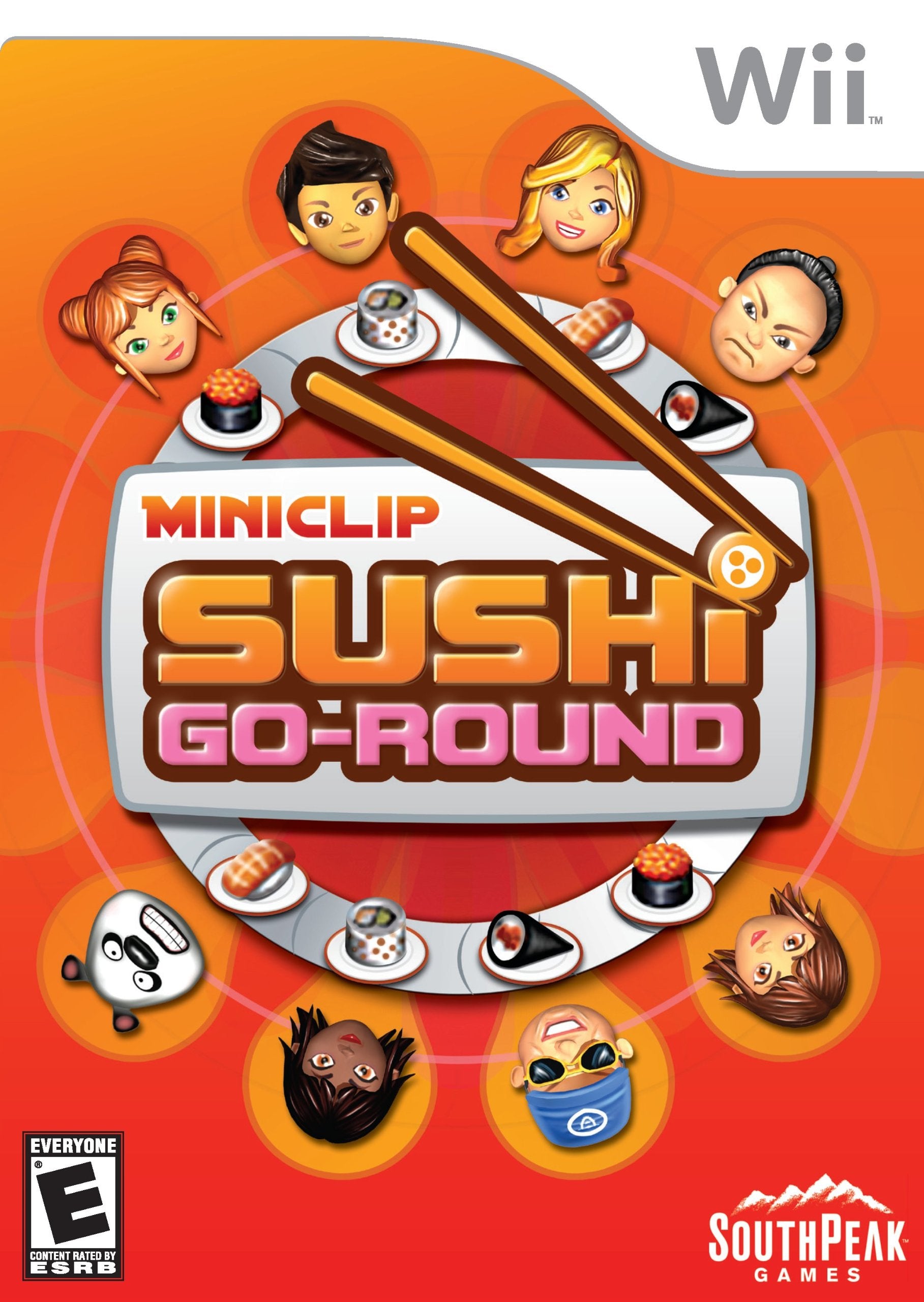 Southpeak Sushi Go Round - Nintendo Wii Game, Model 10040, Fun Family-Friendly Gameplay