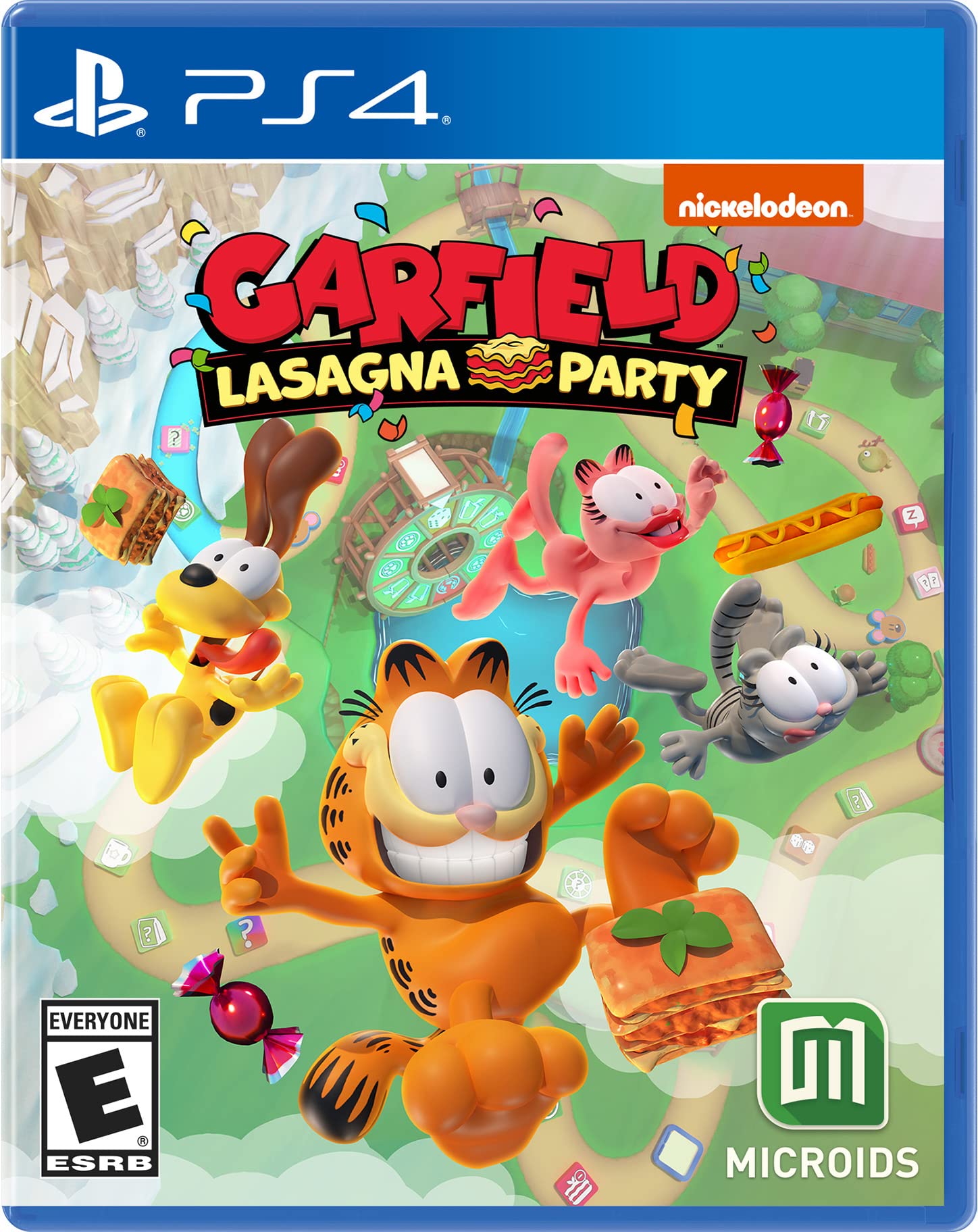 Maximum Entertainment Garfield Lasagna Party (PS4) - Fun Adventure Game, Model 12370_US