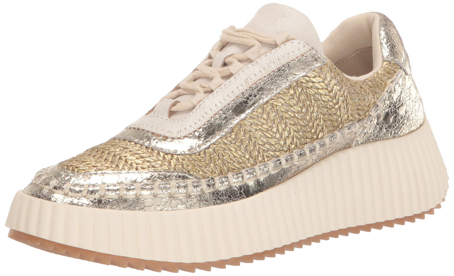Dolce Vita DOLEN Womens Sneaker - Gold Knit - Size 9