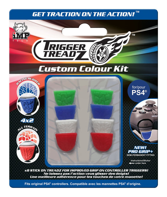 control button Treadz: 8-Pack Custom Colour Kit (PS4)