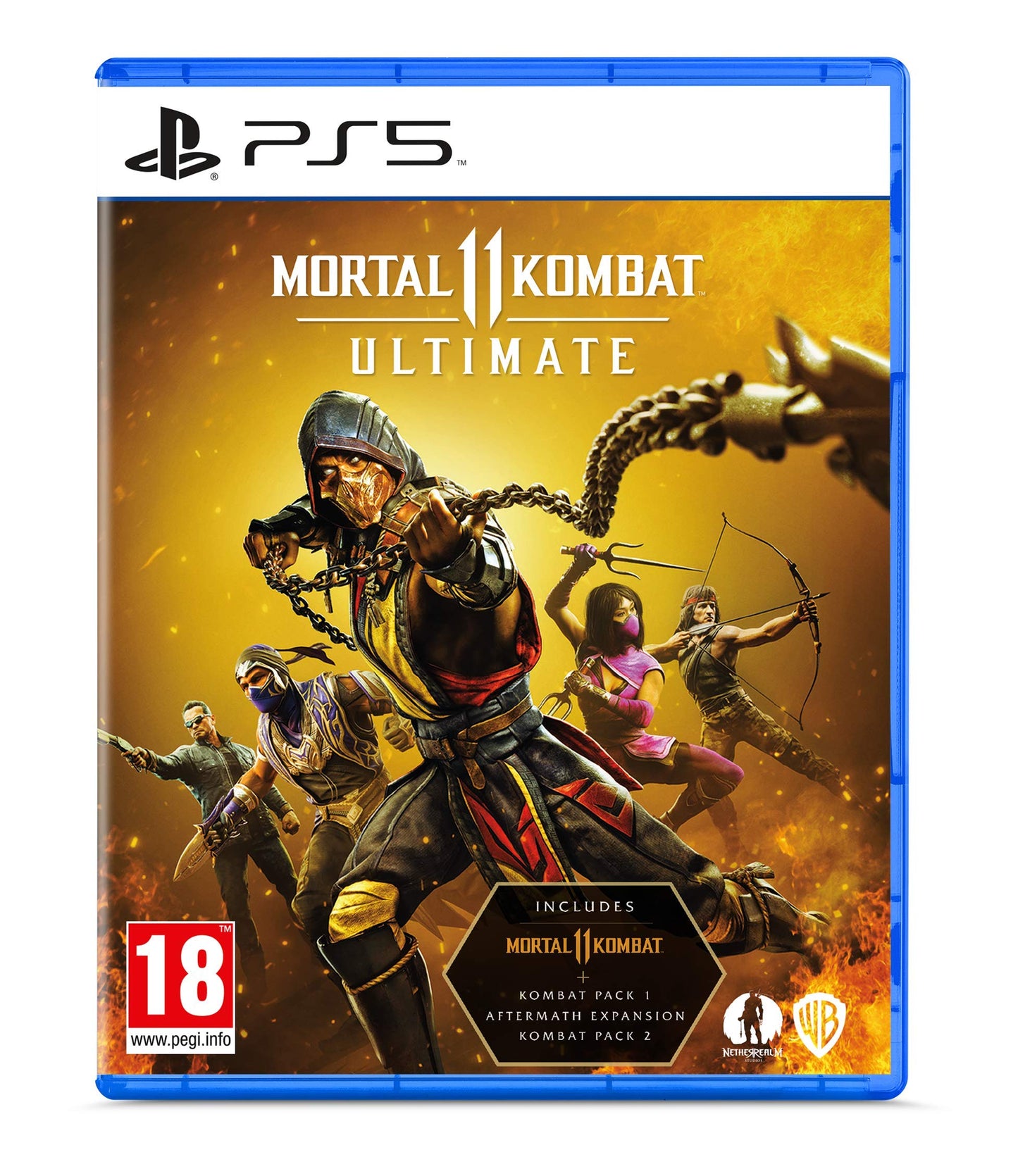 Mortal Kombat 11 Ultimate Game for PS5 - Warner Bros. Interactive Entertainment - Model 1000779798
