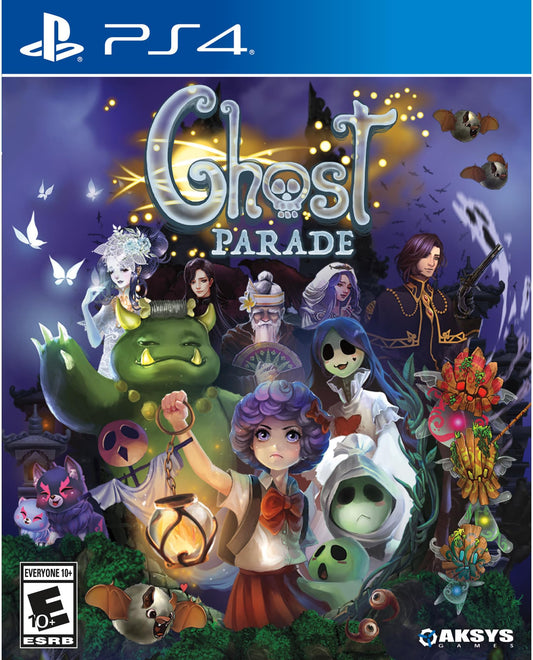 Aksys Ghost Parade - PlayStation 4 Standard Edition, Model PS4-025, Adventure Game