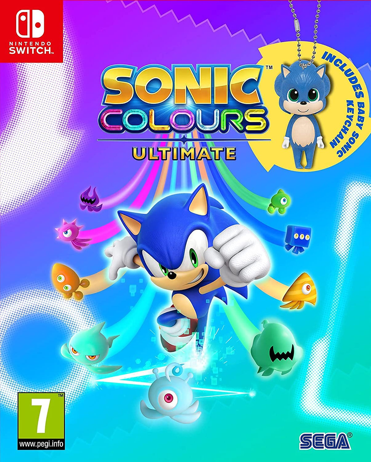 Sonic Colours Ultimate with Baby Sonic Keychain (unique to marketplace.co.UK) (Nintendo Switch)