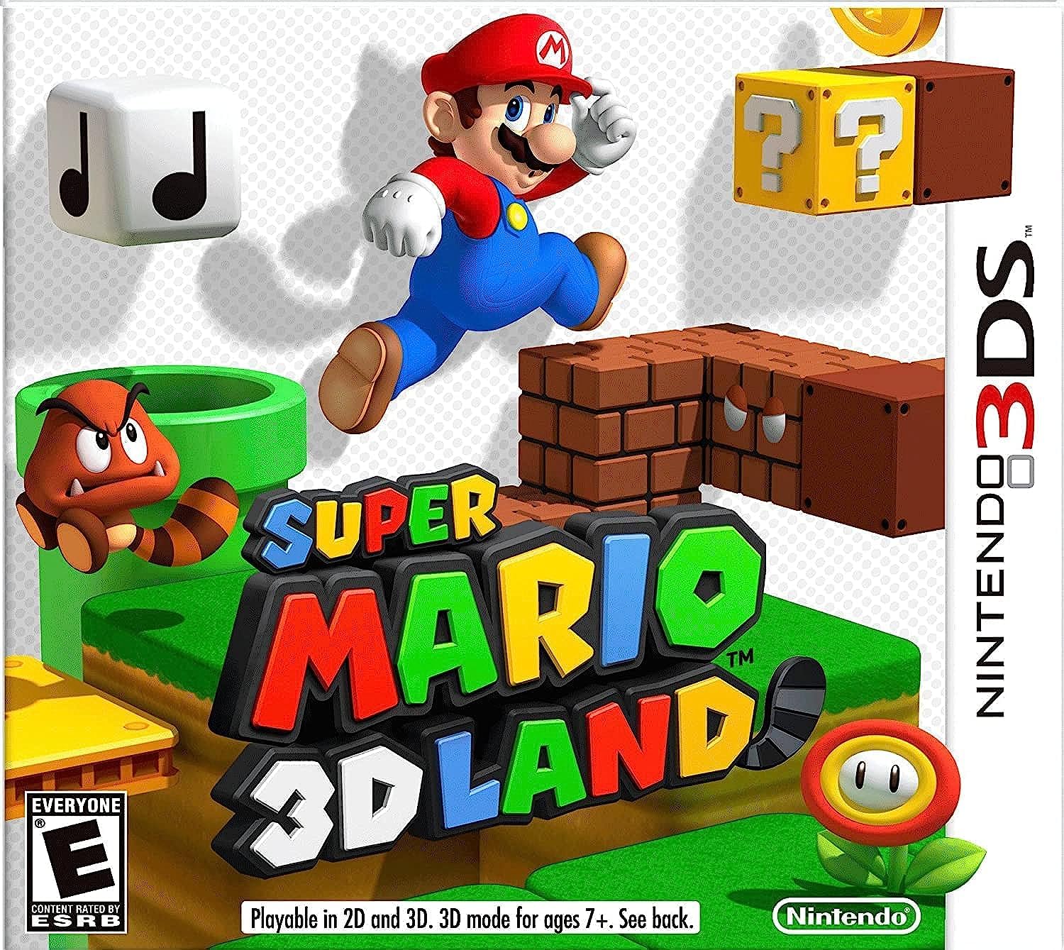Nintendo Super Mario 3D Land Game - One Size, One Color, Model 045496741723