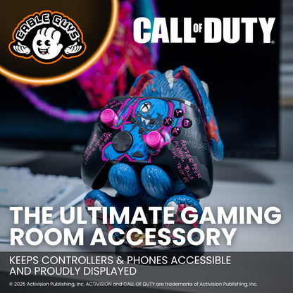 Cableguys Controller Holder & Phone Stand - Blue, Compatible with Xbox & PS, Model CGCRBO400762