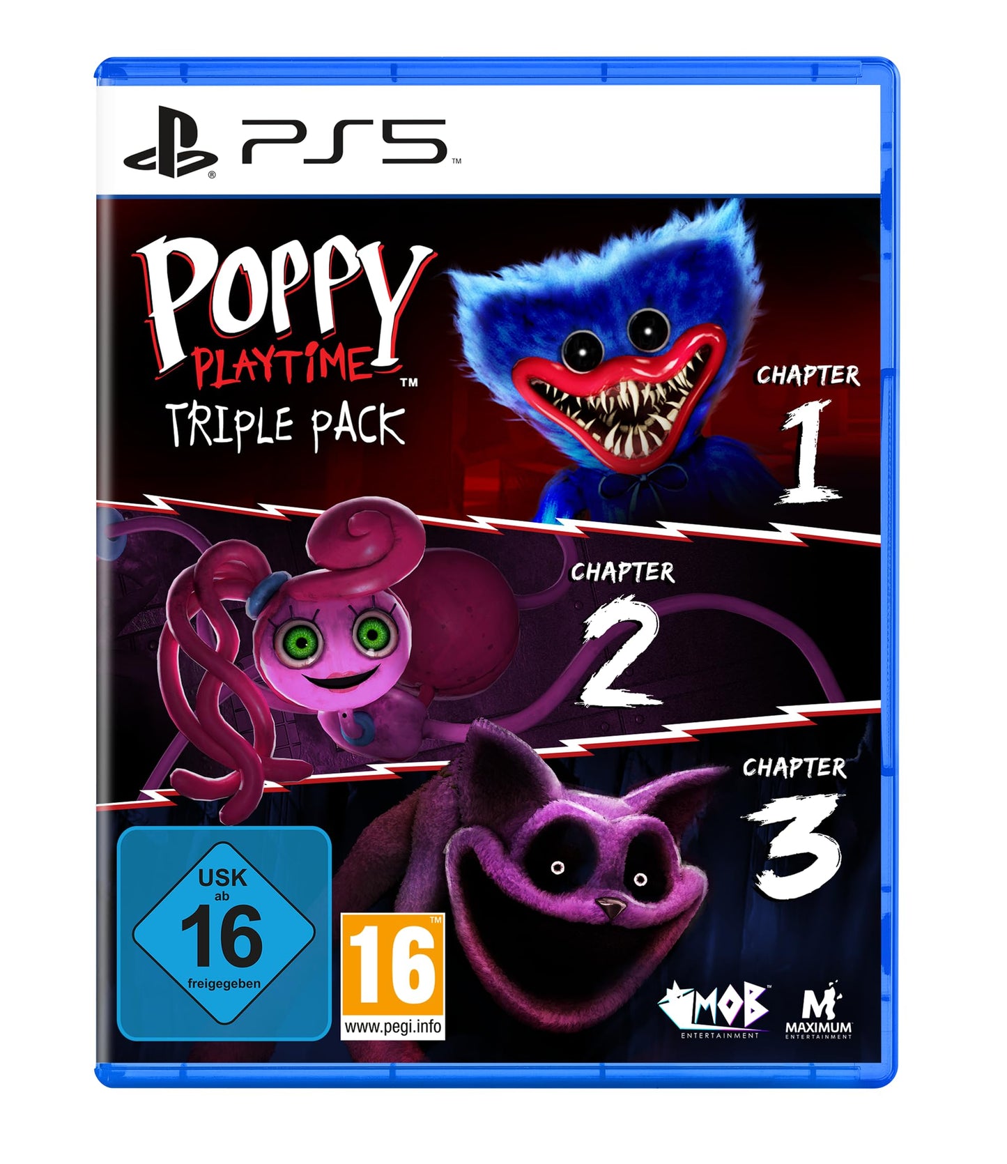 Poppy Playtime Triple Pack, 1 PS5-Blu-ray Disc